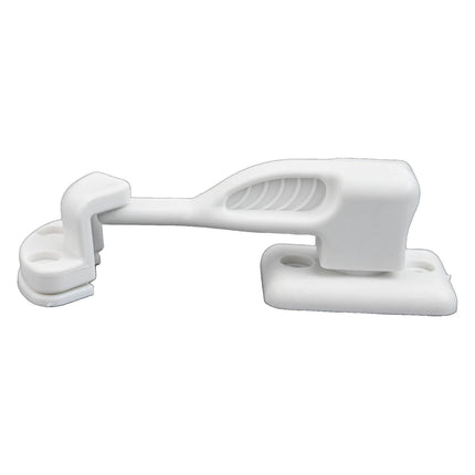 Nylon Rv Cabinet Latch Lock For Camper Trailer Boat Easy Install Secure Door Catch Holder White Black Travel Accessory Construction White.