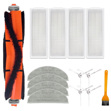 Redroad G10 Alpha 3 Vxvc25 Robot Vacuum Cleaner Replacement Parts Kit With Filter Main Brush Side Brushes Mop Cloths Cleaning Brush.