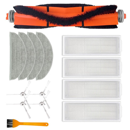 Redroad G10 Alpha 3 Vxvc25 Robot Vacuum Cleaner Replacement Parts Kit With Filter Main Brush Side Brushes Mop Cloths Cleaning Brush.