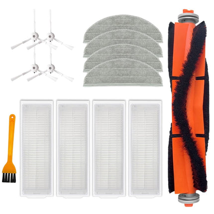 Redroad G10 Alpha 3 Vxvc25 Robot Vacuum Cleaner Replacement Parts Kit With Filter Main Brush Side Brushes Mop Cloths Cleaning Brush.