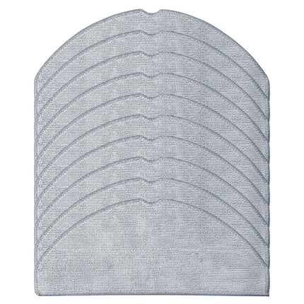For Miwhole M9 Lite Robot Vacuum Cleaner Replacement Mopping Cloth 10 Pack.