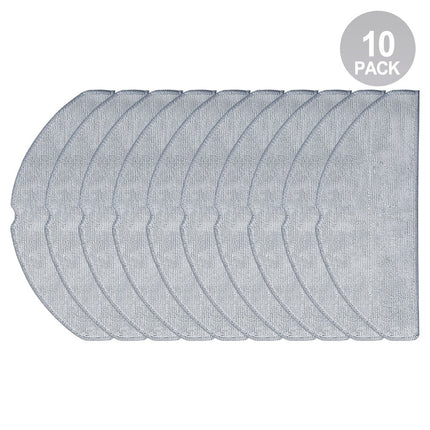 For Miwhole M9 Lite Robot Vacuum Cleaner Replacement Mopping Cloth 10 Pack.