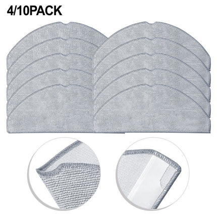 For Miwhole M9 Lite Robot Vacuum Cleaner Replacement Mopping Cloth 10 Pack.