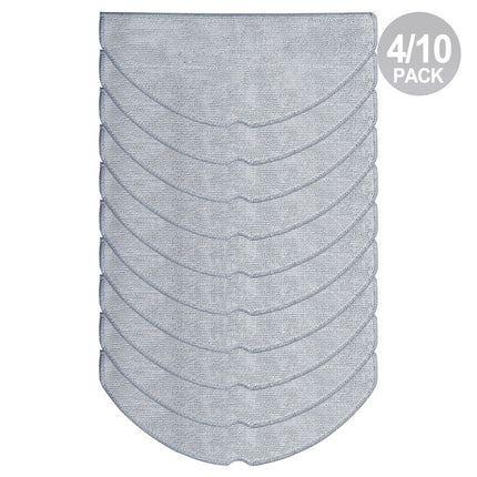 For Miwhole M9 Lite Robot Vacuum Cleaner Replacement Mopping Cloth 10 Pack.