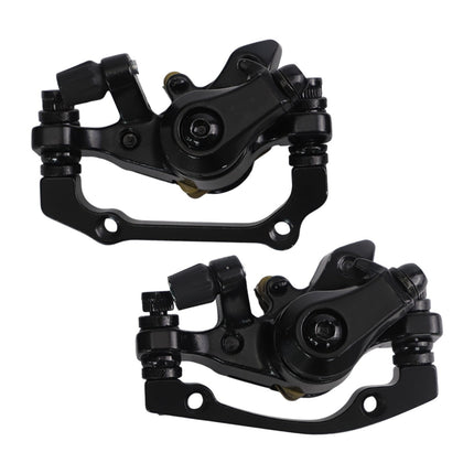 BAMILL 51mm Brake Caliper 160MM Brake System Easy Installation Excellent Heat Dissipation Lightweight Design For Folding Bikes black front+rear+2xdisc black.
