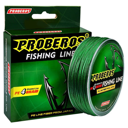 Fankenuo Outdoor Fishing Line, 5 Colors, Strong And For Durable 3.0/35LB Green 1.0/15LB Red.