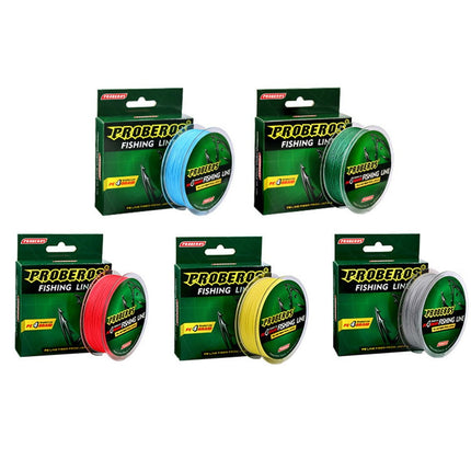 Fankenuo Outdoor Fishing Line, 5 Colors, Strong And For Durable 3.0/35LB Green 1.0/15LB Red.
