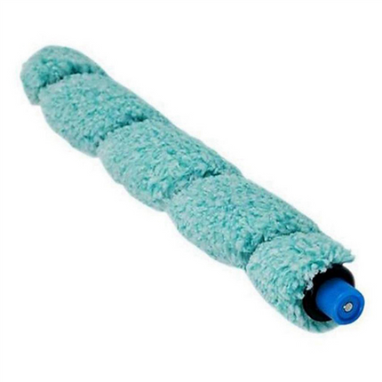 2Pc Floor Washing Robotic Cleaner Main Brush Scraper Replacement for W400 Floor Washing Robot Parts Accessories,2 x Sweeper roll brush,blue.
