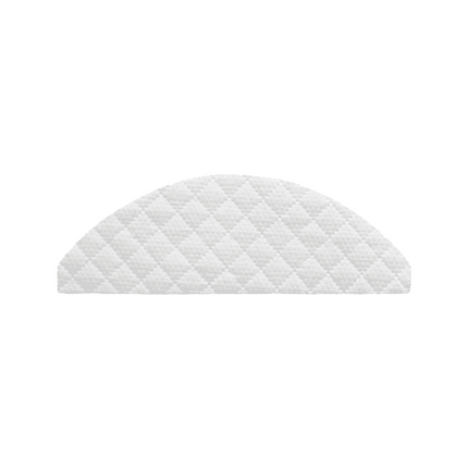 100Pcs Mops Cloths Disposable Wipes Parts Accessories for EVE Plus Robot Cleaner Sweeper,100 x Disposable mop cloth,White.