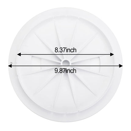 10inch Pool Skimmer Lid for Pentair Sta-Rite U-3 Swimquip Pool Skimmer for 08650-0058.