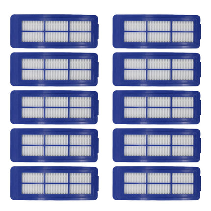 10PCS Filters Robot Vacuum Cleaner Part Accessories Robot Replacement Sweeper Tools Plastic Sweeping Robot Part Filters.