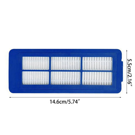 10PCS Filters Robot Vacuum Cleaner Part Accessories Robot Replacement Sweeper Tools Plastic Sweeping Robot Part Filters.