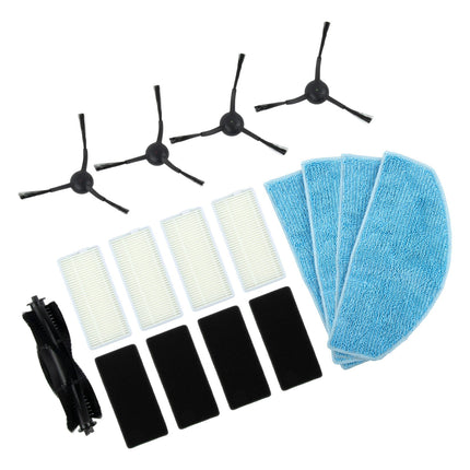 Main Roller Brush For Tikom G8000 Pro/Honiture G20 Vacuum Cleaner Accessories Roller Side Brush Filter Mop Cloths Sweeper Part E.
