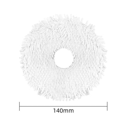 4/10 Packs Mop Cloth Kits For Midea V12 Vacuum Cleaner Replacement Spare Parts Accessories Mop Cloth Rags Sweeper Cleaning Tools 10 PACK.