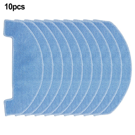 4/10 Packs Mop Cloths For Ultenic D10 Robot Vacuum Cleaner Spare Replacement Parts Mop Pad Cloth Accessories Sweeper Parts 10 PACK.