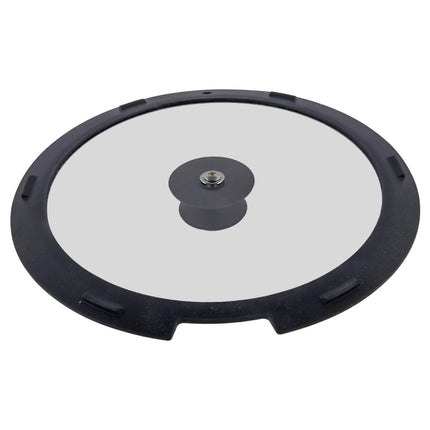 Sleek Black White Silicone Lids Available in Size Range of 18cm to 26cm B 20CM A 26CM.