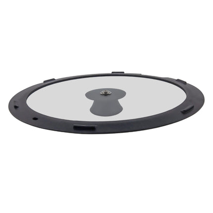 Sleek Black White Silicone Lids Available in Size Range of 18cm to 26cm B 20CM A 26CM.