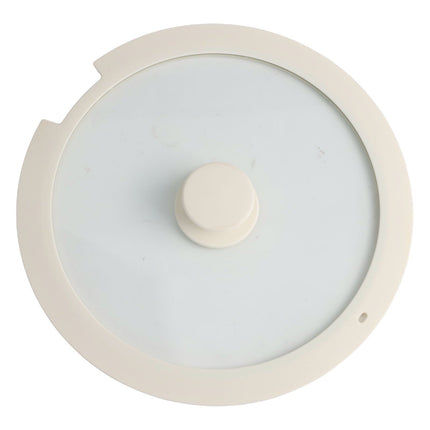 Sleek Black White Silicone Lids Available in Size Range of 18cm to 26cm B 20CM B 26CM.
