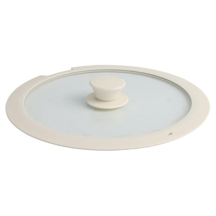 Sleek Black White Silicone Lids Available in Size Range of 18cm to 26cm B 20CM B 26CM.