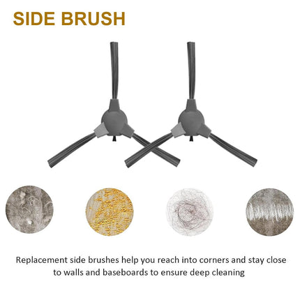 Replacement Side Brush Filter for ROPVACNIC A1 Robot Vacuum Cleaner Accessories A.
