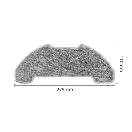 Essential Main Brush Filters Mop Cloth Kit for AIRROBO P30 Vacuum Cleaner A.