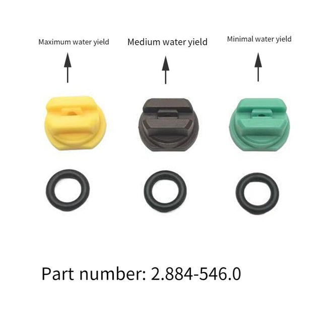 For Karcher Nozzle For Puzzi8/1 10/1 Cleaning Part 2.884-546.0 Cleaning Tools Nozzle Replacement Parts 3 Pack.