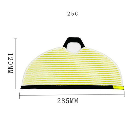 Side Brush Filters Cleaning Mop Pads For Shark RV2001WD AV2001WD Robot Vacuum.