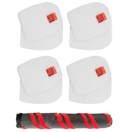 9pcs Roller Rush Filter Kit For Shark IZ862H IZ840 IZ800 Stratos Handheld Robot Vacuum Cleaner Accessories Household Tool Spare.