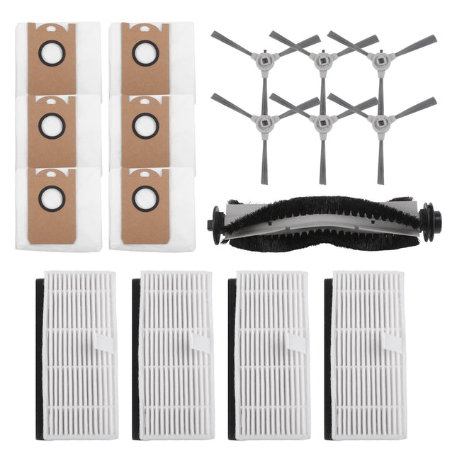 Replacement for iHome for Nova S1 Pro iHRVS1PRO-3BLK Main Brush Side Brush Kit.