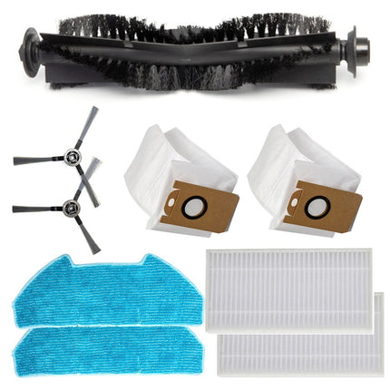 Replacement Filter Mop Cloth Dust Bag Side Brush Kit For Redkey R10 Robot Vacuum Cleaners Rotating Mop Accesories.
