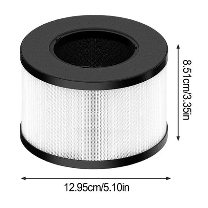 Luolandi BS03 HEPA Filter Replacement for For Slevoo Air Purifiers with 3 in 1 System.