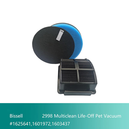 Filter Kit For Bissell 2998 2999 2849 3000 3057 2849 28524 1625641 Vacuum Cleaner Part Replacement Robot Sweeper Spare Accessor.