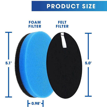 Filter Kit For Bissell 2998 2999 2849 3000 3057 2849 28524 1625641 Vacuum Cleaner Part Replacement Robot Sweeper Spare Accessor.