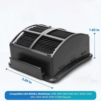 Filter Kit For Bissell 2998 2999 2849 3000 3057 2849 28524 1625641 Vacuum Cleaner Part Replacement Robot Sweeper Spare Accessor.