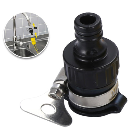 1pc Threadless Tap Adaptor Faucet Adapter Machine Replacement Unthreaded 2.645-256.0 Accessories Car Washing Gardening Tools.