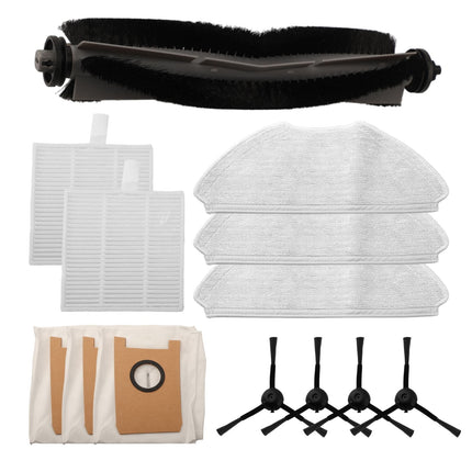Main Brush Filters Mop Cloths Dust Bags For AIRROBO T20 T20+ Vacuum Cleaner A.