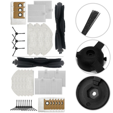 Main Brush Filters Mop Cloths Dust Bags For AIRROBO T20 T20+ Vacuum Cleaner B.