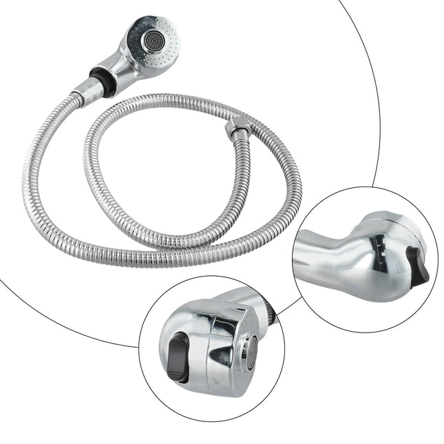 Washbasin Faucet External Hose Sprayer Head Shampoo Bed Pressurized Shower Head Hair Salon Barber Shop Sprayer Bath Accessories As Shown.
