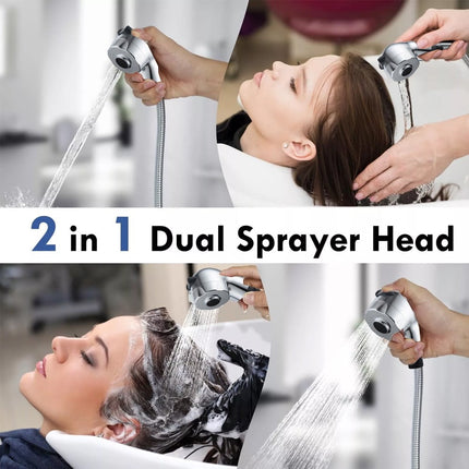 Washbasin Faucet External Hose Sprayer Head Shampoo Bed Pressurized Shower Head Hair Salon Barber Shop Sprayer Bath Accessories As Shown.