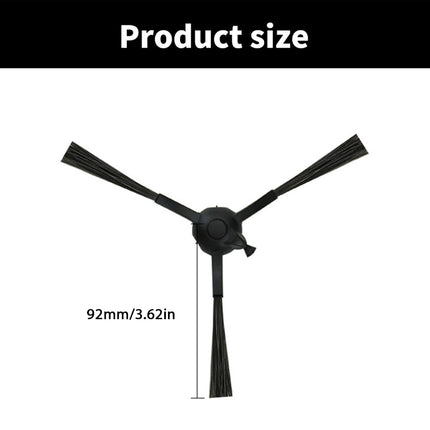 High Efficiency Side Brushes Easy Installation Sweeper Parts Corner Cleaning Brushes for 360 2S S8 S8PLUS Robotic Vacuum.