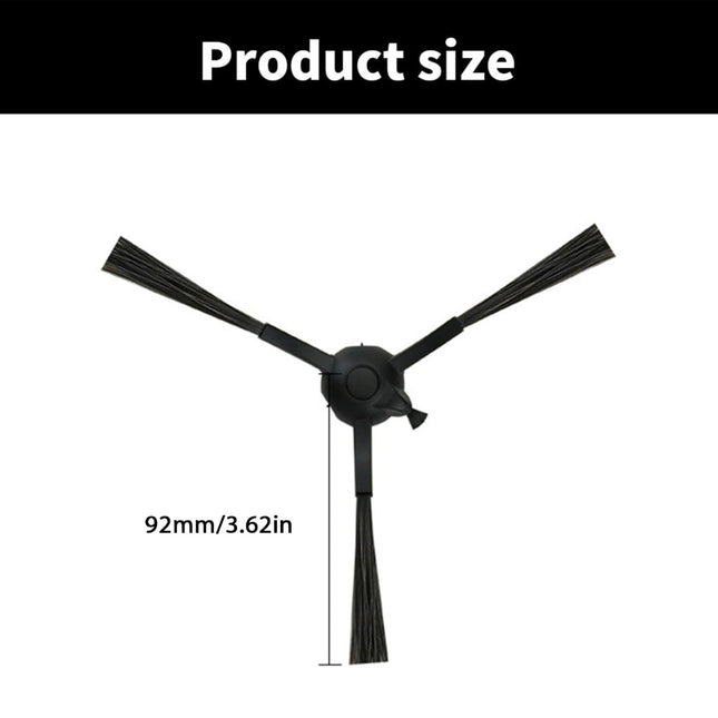 High Efficiency Side Brushes Easy Installation Sweeper Parts Corner Cleaning Brushes for 360 2S S8 S8PLUS Robotic Vacuum.