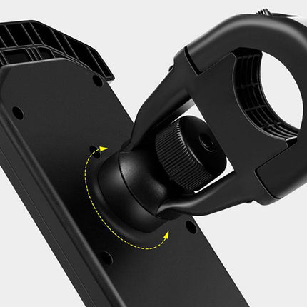 Adjustable Motorcycle Phone Holder With Silicone Protection For Secure Locking Green.
