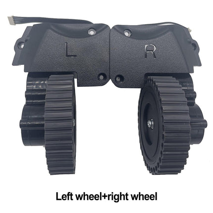 Sweeper Wheel For Gutrend Smart 300 Robot Vacuum Cleaner Parts Replacement Motor White Left Wheel Assembly Household Cleaning R+L wheel.