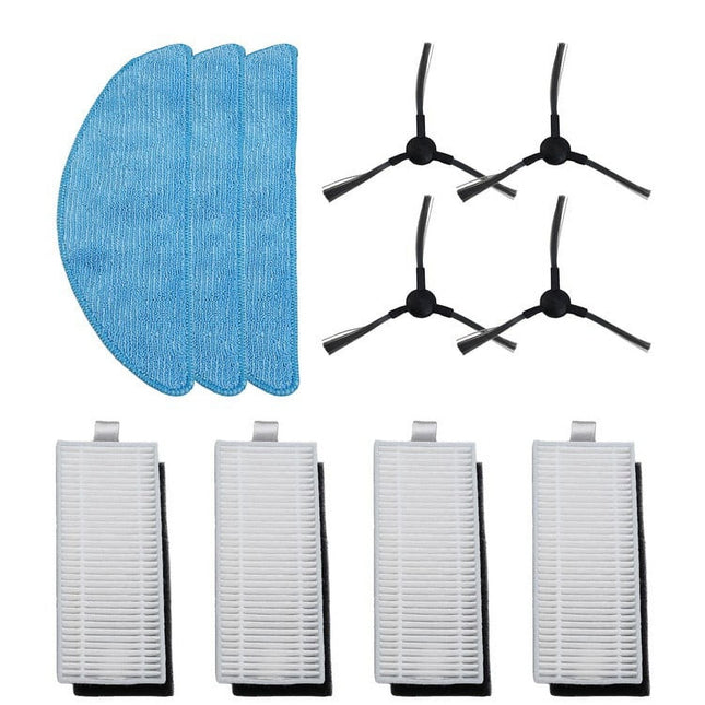Sweeper Accessories For Tesvor S7 Pro Robot Vacuum Cleaner Spare Parts Side Brush Filter Mop Cloth Vacuum Cleaner Cleaning Tools B.