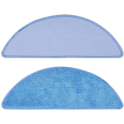 5Pcs Mop Cloth Mopping Cloths For Tesvor M1 S6 S4 Vacuum Cleaner Washable Replacement Mops Pad Sweeping Parts Sweeper Cleaning As Shown.