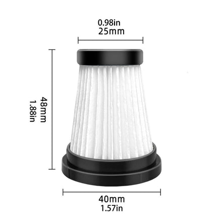 Vacuum Cleaner Accessories Washable Pre-motor Filter Sweeper Replacement Filter.