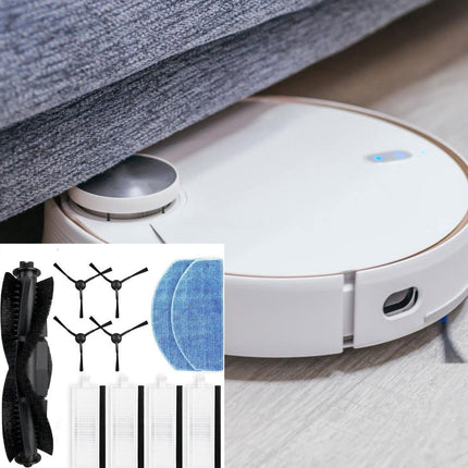 Sweeper HEPA Filter Vacuum Roller Brush Side Brush Mopping Pads Replacement for G8000 G8000Pro Sweeping Robot.