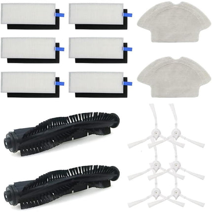 Side Brush Robot Vacuum Accessory Robot Replacement Sweeper Tools Mop Pad Replacement Part Filter for 360.
