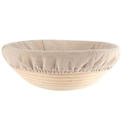 Lierteer Rattan Basket Bread Banneton Brotform Dough Proofing Proving Rattan Multi-Sizes 17*12*6 cm.
