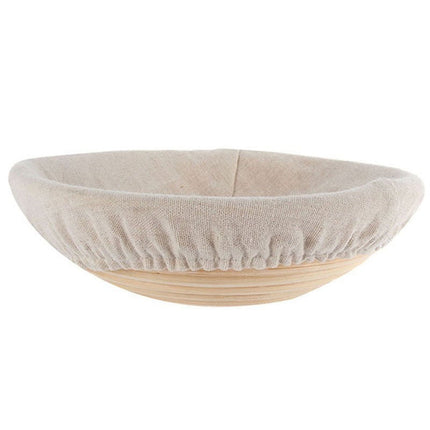 Lierteer Rattan Basket Bread Banneton Brotform Dough Proofing Proving Rattan Multi-Sizes 17*12*6 cm.
